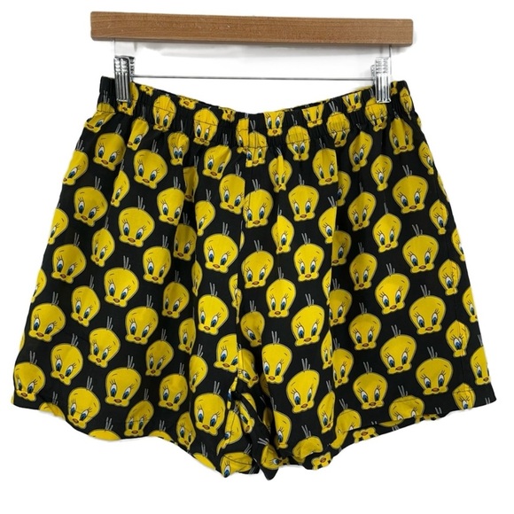 Looney Tunes Other - NWT 90s Vintage Tweety Looney Tunes 100% Silk 0919 Men's Boxer Shorts Toons